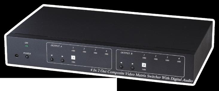 Work with CE01A as composite video & stereo audio CAT5 receiver at remote side.