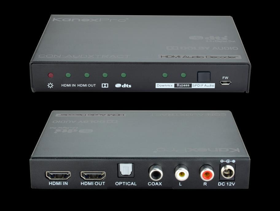 USER MANUAL Extract multi-channel audio