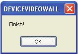 4. When you are finished, this window will pop up. Pess OK.