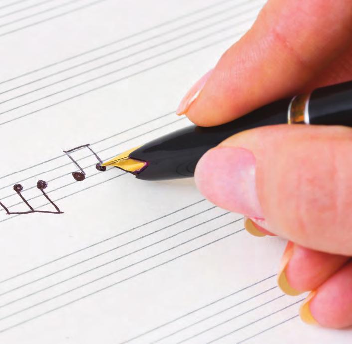 Composers Writing music is