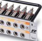 European BPO 316 and US MIL-P-642/2 style phono plugs 2 rows of 24 LF501 jack