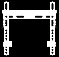 Wall Mount Fits 23-42 TVs.