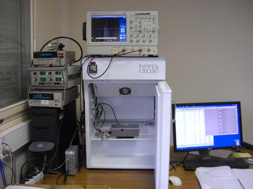 Pt100 Amplifier Digital Tektronix Oscilloscope (500 MHz) Counter Digital Multimeter Automatic