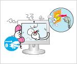 If your monitor does not operate normally - in particular, if there is any unusual sound or