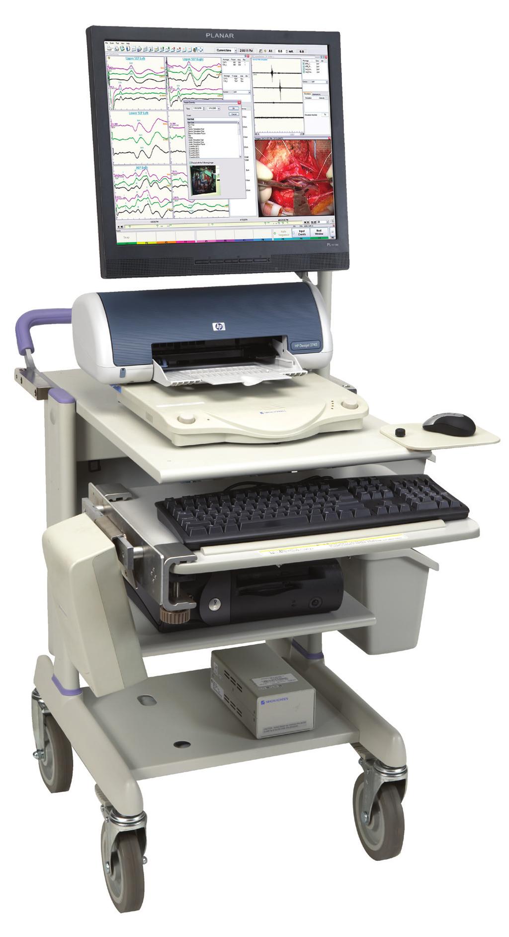The Neuromaster MEE-000A is the latest addition to a long legacy of Nihon Kohden intra-operative monitoring systems offering the most flexible and comprehensive recording