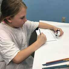 This process is illustrated in a semester long project with Tara, a fifth grader at a local elementary school. Despite her academic struggles, Tara is an extraordinary artist.