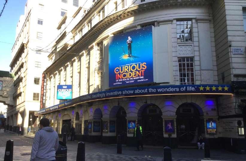 Information about the theatre This play is being performed at the Piccadilly Theatre in London. This is the entrance.