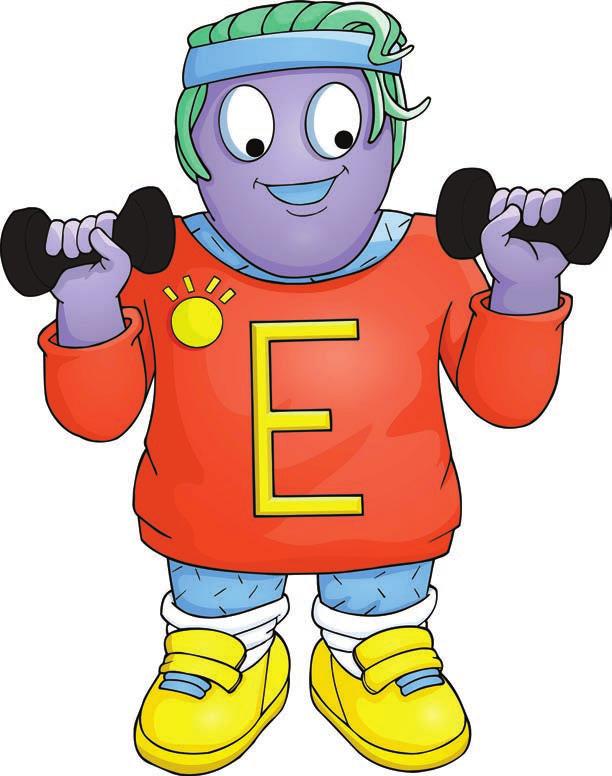 Ms. E s Song Song Style: Exercise Music I feel extremely strong. Just look at me Ms. E! Singing my workout song, Listen to me, Ms. E. Cause I ve got exercise energy, Exercise, reach up high.