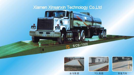 14. SCS Truck Scale 1 Display type: XK3190-D2+ 2 Zemic load cell or Keli load cell; optional 3 Waterproof junction boxes-1 set 4 Panasonic printer 1piece 5 main cable: 50m 6 12mm thick steel surface