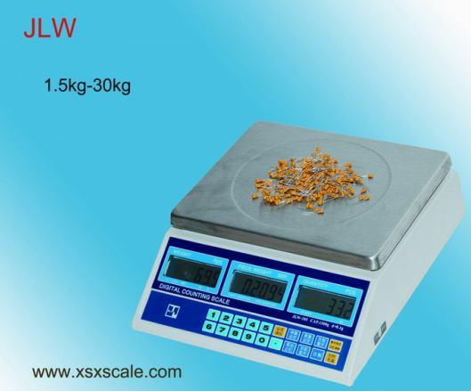 2. JLW Digital Counting Scale 1 High precision sensor 2 RS232 interface, optional 3 Large LCD display with back light 4 Accuracy: 1/6,000-1/60,000 5 Recharged accumulator inside, AC/DC power 6 With