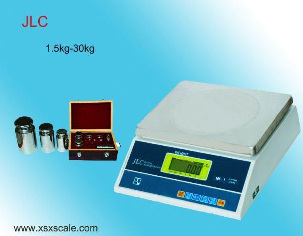 3. JLC Digital Weighing Scale 1 High precision sensor 2 RS232 interface, optional 3 Large LCD display with back light 4 1/6000-1/60000 high precision 5 Recharged accumulator inside, AC/DC source 6