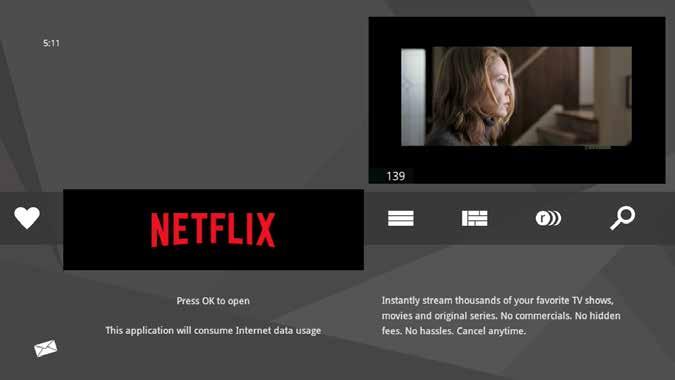 Netflix Like all of the apps, you can access the Netflix application within the PRISM UI one of two ways.