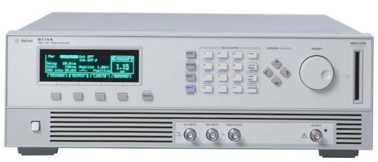 8114A: The Real Power For tests on devices that require high voltages or currents the Agilent 8114A Generator is the instrument you need.