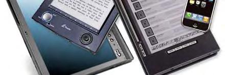 e-books and e-media with print books and audiovisual items in