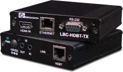 LBC-HDBT LINK BRIDGE TM HDBASET HDMI TRANSMITTER SYSTEM BCI reserves the right to make changes to the products described herein without