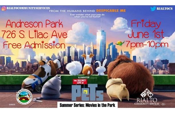 Special Events Summer Series: Movies in the Park Our Summer Series events are designed to keep children and families entertained in a safe, affordable, and productive environment during the summer