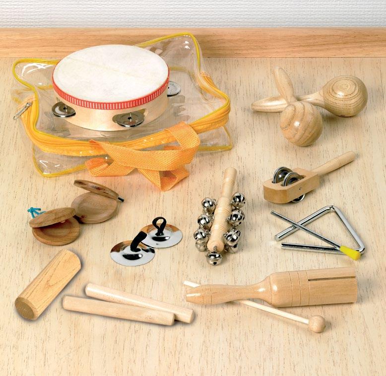 INSTRUMENTS RHYTHM SET With an enormous amount of instruments to choose from, children will have the