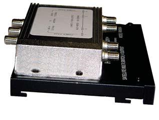 CATV Video Amplifier Amplifies the incoming CATV or other video signal before splitting and distributing the signal.