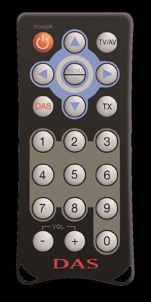 Remote Control Operations Power button Button to switch- ON and OFF the receiver Arrow and - Buttons used to move onto the right and left directions inside the menu and the 2 different TV list; -