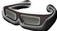Optional accessories 3D Eyewear 3D Eyewear TY-EP3D20E (1 pack includes 2