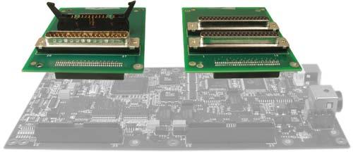 EP353 This accessory panel plugs into connector J2 of a DT9834 Series module and provides one 37-pin, D-sub connector for attaching analog input signals and one 26-pin connector for attaching a 5B