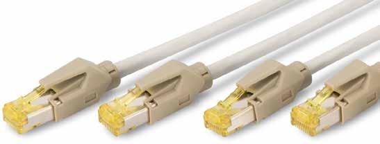 shielding Structure: 4x2 AWG 27/7, twisted pair Configuration: 1:1 Jacket: LSZH-1 Product Overview The Category CAT 6 A S-FTP PimF patch cables are manufactured and tested to the EN-50173-1;