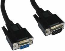 SVGA HD15 Plug HD15 Plug 1.0Mtr 2.11 783417 Video Lead SVGA HD15 Plug HD15 Plug 2.0Mtr 3.01 783421 Video Lead SVGA HD15 Plug HD15 Plug 3.0Mtr 3.58 786081 Video Lead SVGA HD15 Plug HD15 Plug 5.0Mtr 4.