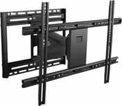 34 X-Large Flat Screen Wallmount Flat screen wall mounts for use with extra large screens Black Model No.