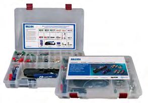 STARTERKIT INCLUDES: CPLCCT-SLM Compression Tool PS59/6/RGB Cable Strip Tool PSC59/6/RGB (Blue Spare Cartridge) PSC-RGB (Red Spare Cartridge) Wall Plate Inserts, Color Bands