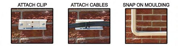All CableReady molding products can be used for indoor and outdoor applications.