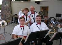The band performs winter and spring concerts in