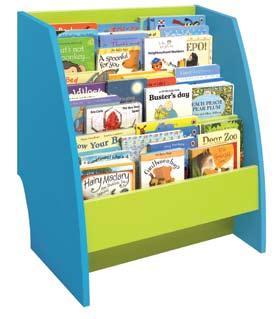 Picturebook Wall Unit The face-forward display of our Picturebook Tunnel has been so successful that we have adapted the concept to go against a wall.