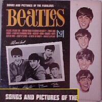 Songs and Pictures [sic] of the Fabulous Beatles (Counterfeit) Vee Jay LP 1092 When counterfeiters began to reproduce the Songs, Pictures, and Stories album, they found that reproducing the 3/4 fold