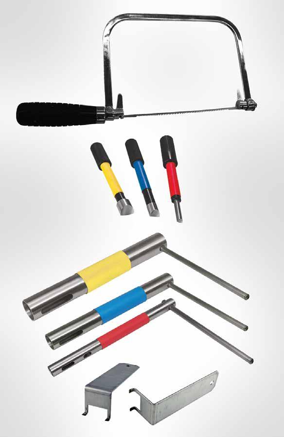 Tools & Accessories HellermannTyton tools and accessories complete the solution for installing fiber cables within a network.