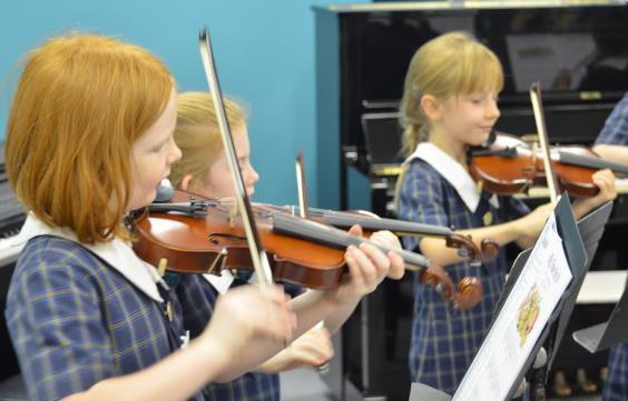 Having four different pathways allows students to have access to a wider range of musical instruments and experieces.