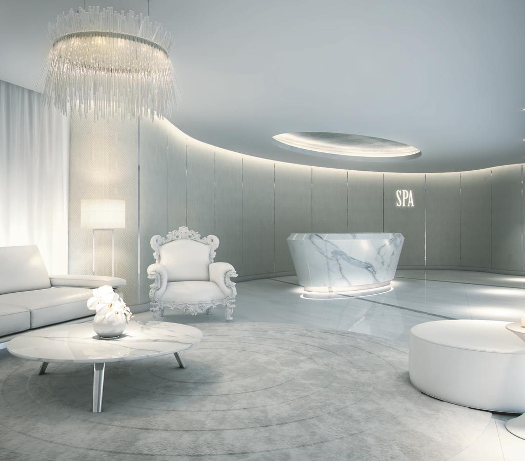 SERENITY BALANCE AND GLAMOUR The Paramount Spa is a full-service amenity that