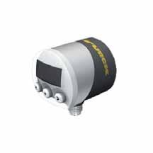 The processed signal is provided at the switching output. These sensors are only suitable for non-aggressive gas and compressed air applications.