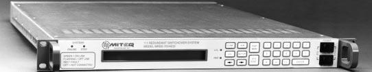 VIDEO, AUDIO, IF, EXTERNAL SUBCARRIER AND SYNC 1:1 REDUNDANT SWITCHOVER SYSTEM MODEL MRSS-70VAESI The MRSS-70VAESI Video, Audio, IF, External Subcarrier and Sync 1:1 Redundant Switchover System is