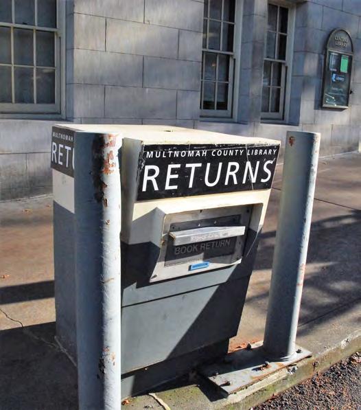 I can also use the book return outside my library to return