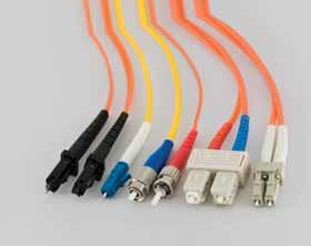 8mm OFNP K = 1 Fiber Tight Buffer 900μm L = 1 Fiber Coated 250μm Mode conditioning patch cords 100% factory tested Single mode OS2, and Multimode OM1, OM2, OM3, OM4 All connector styles available