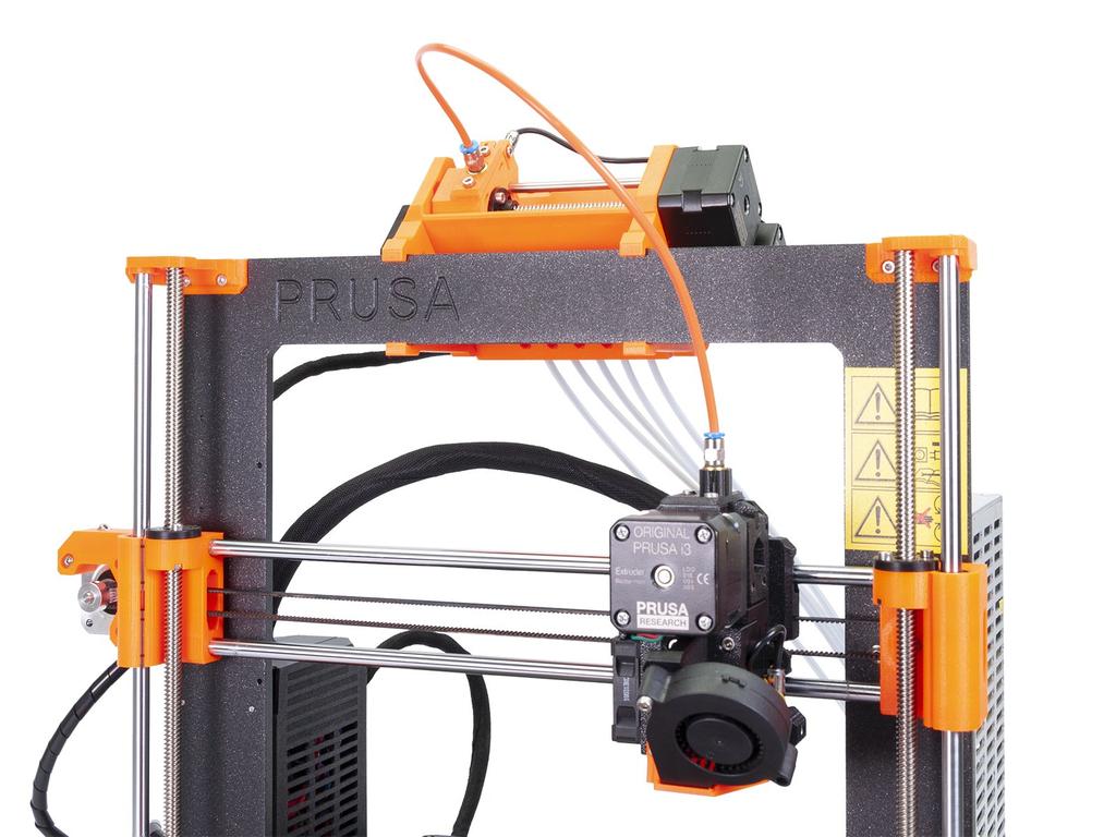 Congrats, you've made through the toughest part of the build! Check the final look of the printer.