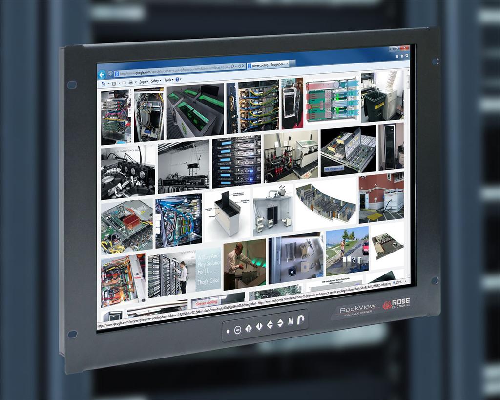 RackView LCD Panel Rack Mount LCD Display Panel Installation and Operation Manual