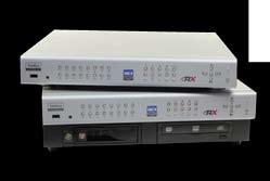 RX Series Video Recording Server Comprehensive Product Family Multi-stream Video Coding Technology Flexible connections: LAN, broadband & mobile network.