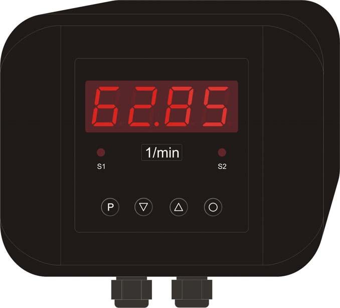 User manual AKV-2VR4C Standard signal metering in wall-mounting case Technical features: Digit height: 20 mm Colour: red Range of display: -999 9999 Wall-mounting case: black, made of ABS-plastic