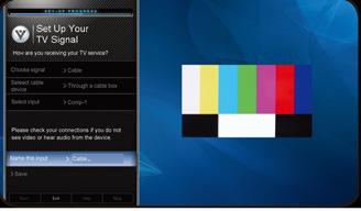 If you are not connecting your TV to your network, you can skip this step. Highlight Skip and press OK. 5.