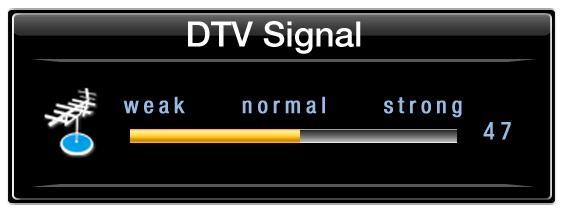 DTV Signal Select Exit 5-2-5 Auto CH Setting Push the OK button, and broadcasting frequency is automatically