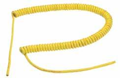 Crane and lifting equipment control cable based on DIN EN 60811 Carrying force: up to 135 kg Critical point: approx.