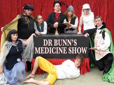 Concerts Exhibitions Children s Theatre Dr Bunn s Travelling Medicine Show Dr Bunn is full of crafty schemes to sell his famous elixir!
