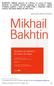 BAKHTIN, Mikhail. Questões de estilística no ensino da língua.
