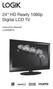 24 HD Ready 1080p Digital LCD TV. Instruction Manual L24DIGB10
